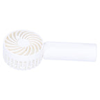 3‑Gear Adjustable Fan Portable Handheld Mobile Phone Holder Electric Fan for DormitoryWhite