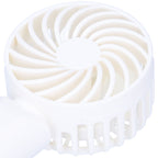 3‑Gear Adjustable Fan Portable Handheld Mobile Phone Holder Electric Fan for DormitoryWhite