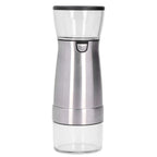 Stainless Steel Electric Grinder USB Charging Automatic Pepper Coffee Bean Crusher for Home Use