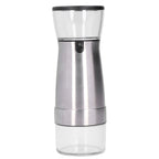 Stainless Steel Electric Grinder USB Charging Automatic Pepper Coffee Bean Crusher for Home Use