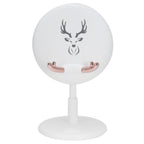 Cute Mobile Phone Holder Folding Mobile Phone Desktop Bracket for Live BroadcastWhite