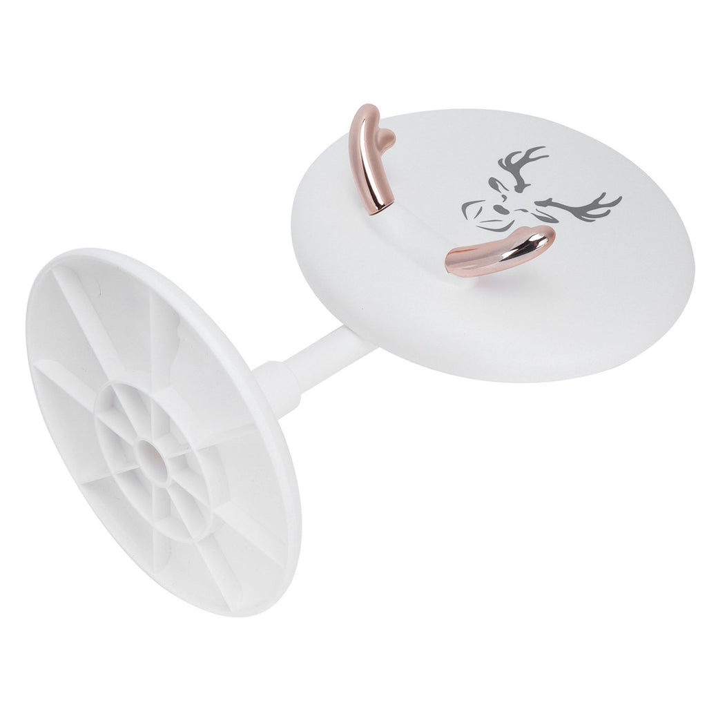 Cute Mobile Phone Holder Folding Mobile Phone Desktop Bracket for Live BroadcastWhite