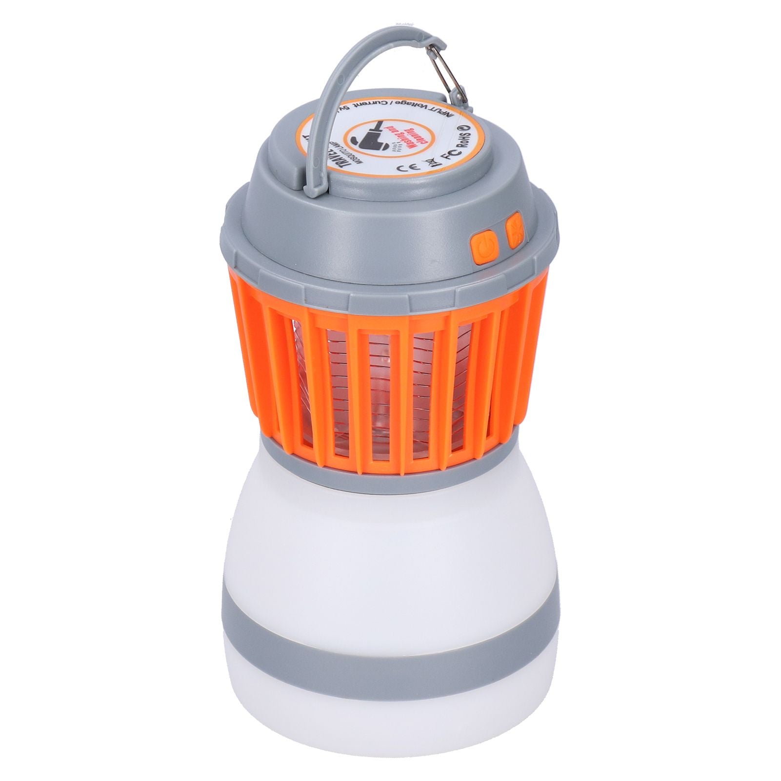 Mosquito Killer Lamp Portable IP67 Waterproof Insect Repeller for Outdoor Camping Picnic(Mosquito Lamp Solar Panel )
