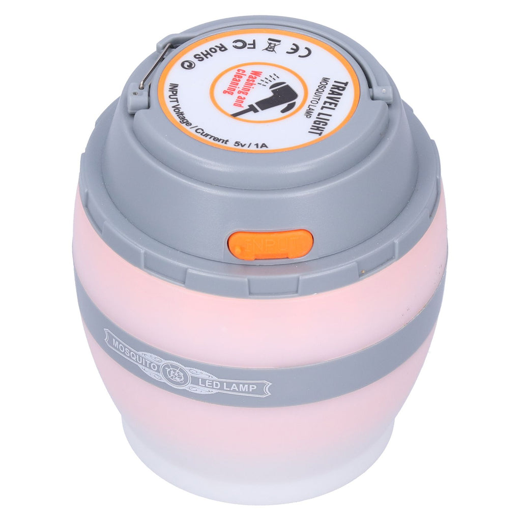 Mosquito Killer Lamp Portable IP67 Waterproof Insect Repeller for Outdoor Camping Picnic(Mosquito Lamp Solar Panel )
