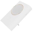 Desktop Hanging Neck Handheld Fan USB Charging Portable Mini Fan for Office BedroomWhite