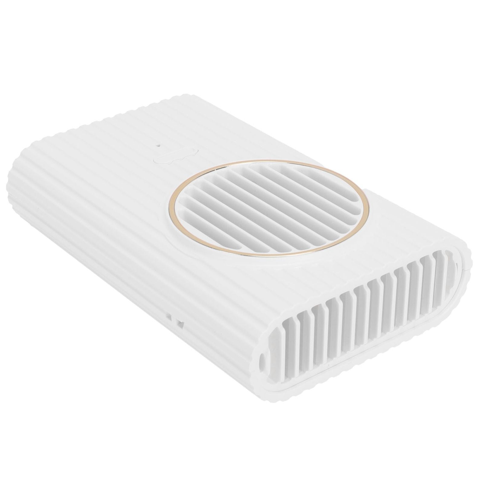 Desktop Hanging Neck Handheld Fan USB Charging Portable Mini Fan for Office BedroomWhite