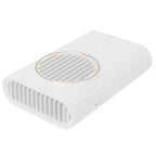 Desktop Hanging Neck Handheld Fan USB Charging Portable Mini Fan for Office BedroomWhite