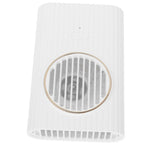 Desktop Hanging Neck Handheld Fan USB Charging Portable Mini Fan for Office BedroomWhite