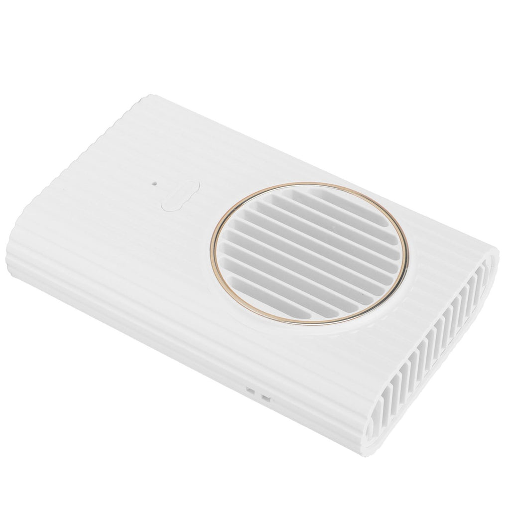 Desktop Hanging Neck Handheld Fan USB Charging Portable Mini Fan for Office BedroomWhite