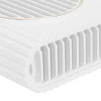 Desktop Hanging Neck Handheld Fan USB Charging Portable Mini Fan for Office BedroomWhite