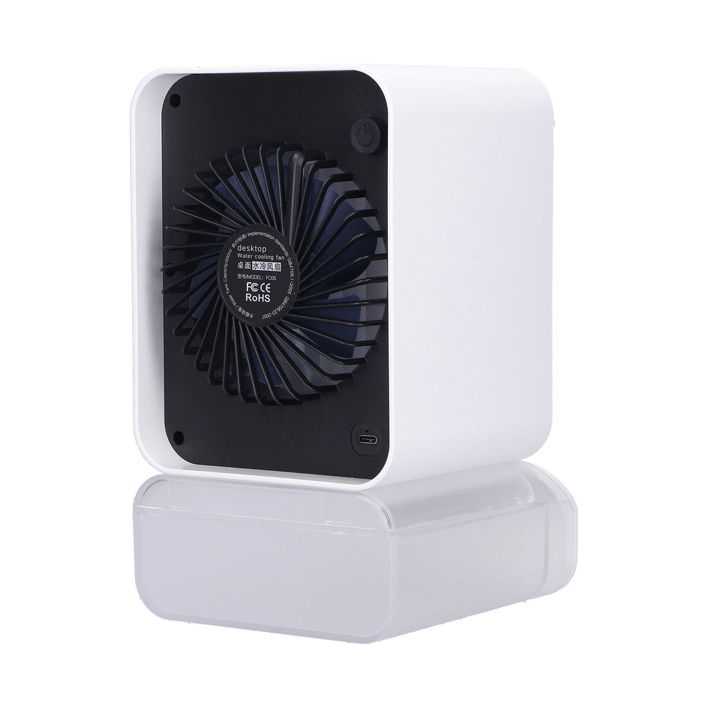 Detachable Desktop Air Conditioner Fan USB Powered Small Air Cooler Spray Fan for Home