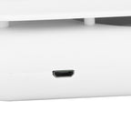 USB Charging Silent Neck Fan Portable Handheld Electric Fan for Outdoor Desktop HomeWhite
