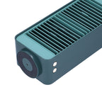Double Fan Blade Rotating Fan USB Charging Desktop Electric Fan for Office Home DormitoryGreen