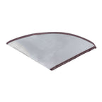 Stainless Steel Coffee Filter Reusable Foldable Coffee Cone Filter Strainer Bag 2-4 Cup