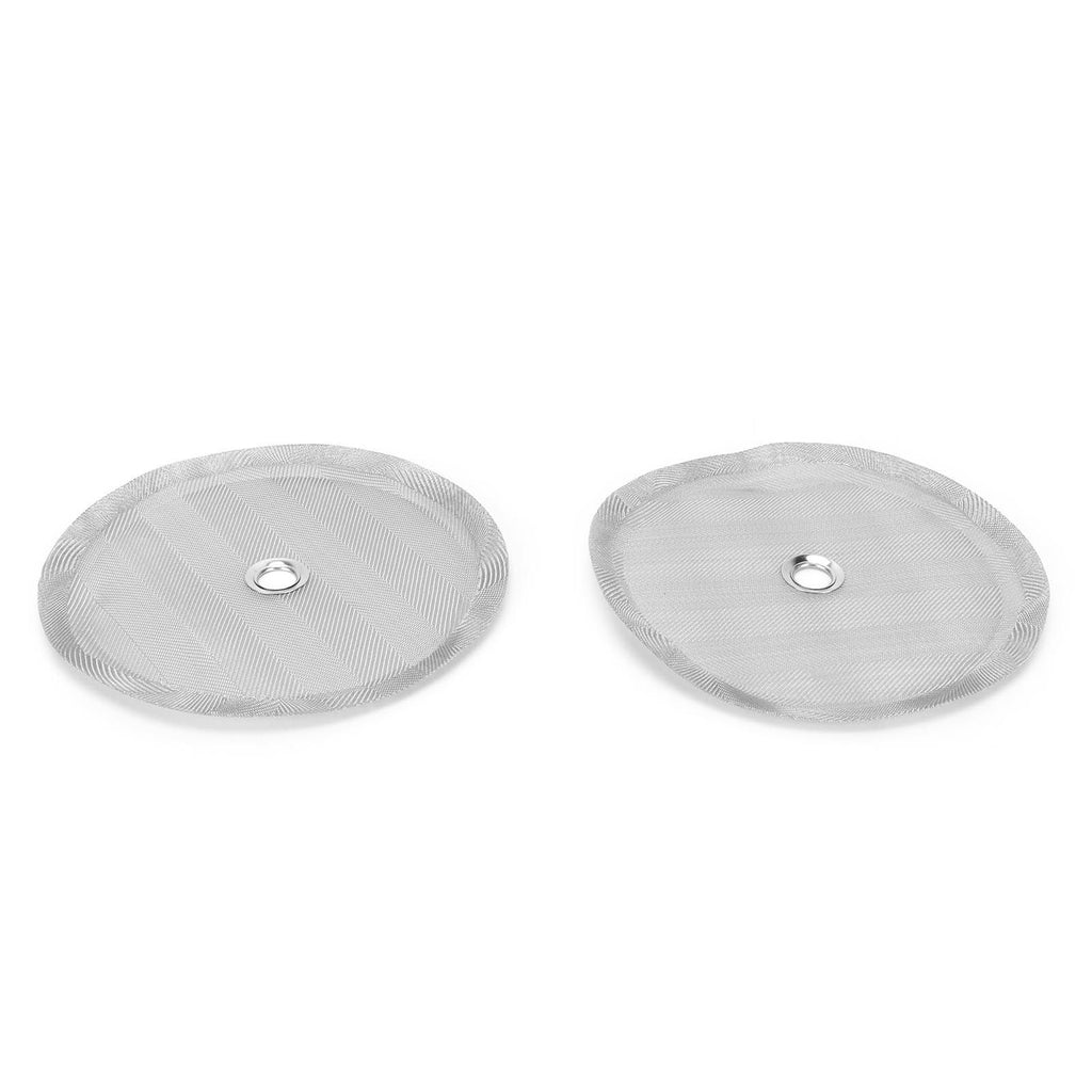2PCS 100 Mesh Stainless Steel Filter Screen Replacement for Coffee Press Accessory