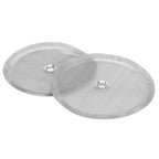 2PCS 100 Mesh Stainless Steel Filter Screen Replacement for Coffee Press Accessory