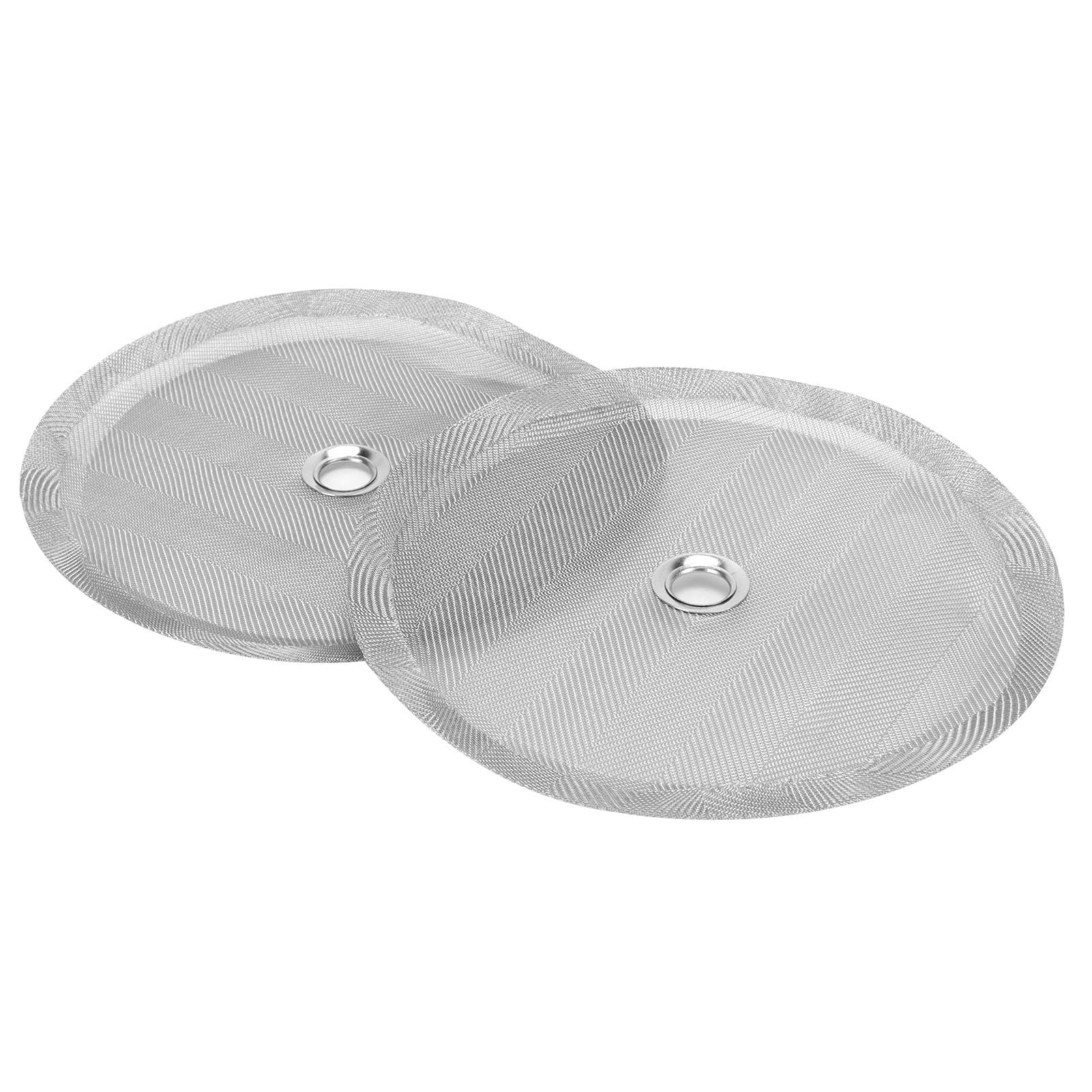 2PCS 100 Mesh Stainless Steel Filter Screen Replacement for Coffee Press Accessory