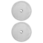 2PCS 100 Mesh Stainless Steel Filter Screen Replacement for Coffee Press Accessory