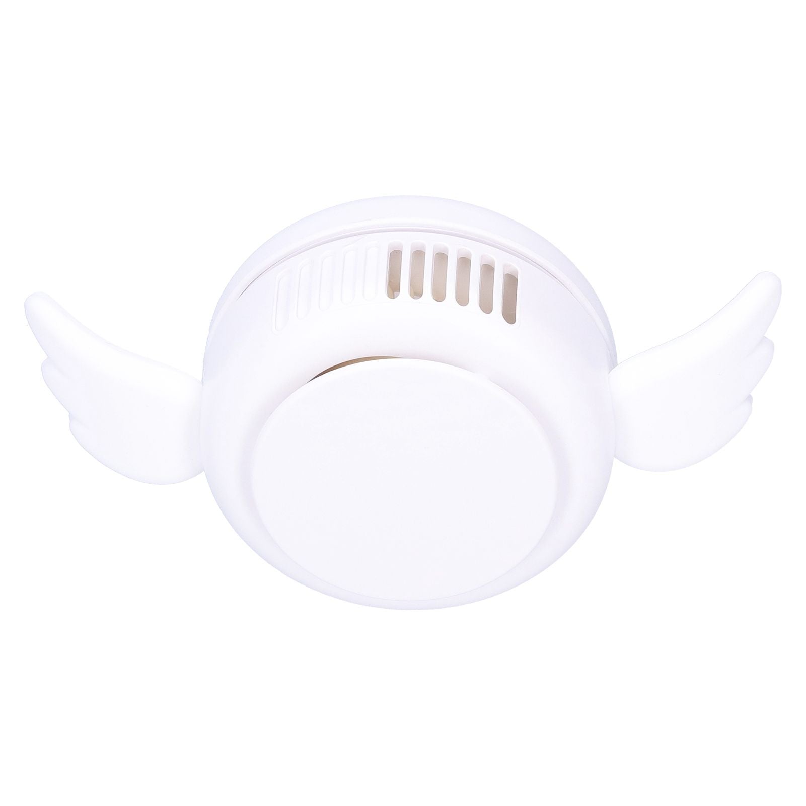 Adjustable USB Charging Electric Fan Portable Hanging Neck No‑Blade Electric Fan for Home OutdoorWhite