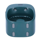 Adjustable Electric Fan Portable Spray Humidification Electric Fan for Home Outdoor DormitoryGreen