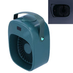 Adjustable Electric Fan Portable Spray Humidification Electric Fan for Home Outdoor DormitoryGreen