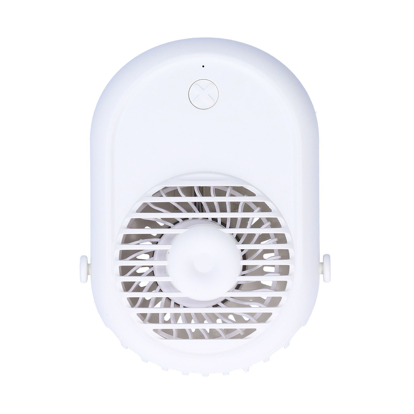 Portable Handheld Electric Fan Mini Compact Neck Hanging Fan for Summer Home Office UseWhite