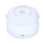 Portable Handheld Electric Fan Mini Compact Neck Hanging Fan for Summer Home Office UseWhite