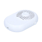 Portable Handheld Electric Fan Mini Compact Neck Hanging Fan for Summer Home Office UseWhite