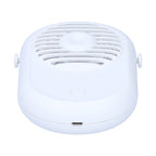 Portable Handheld Electric Fan Mini Compact Neck Hanging Fan for Summer Home Office UseWhite