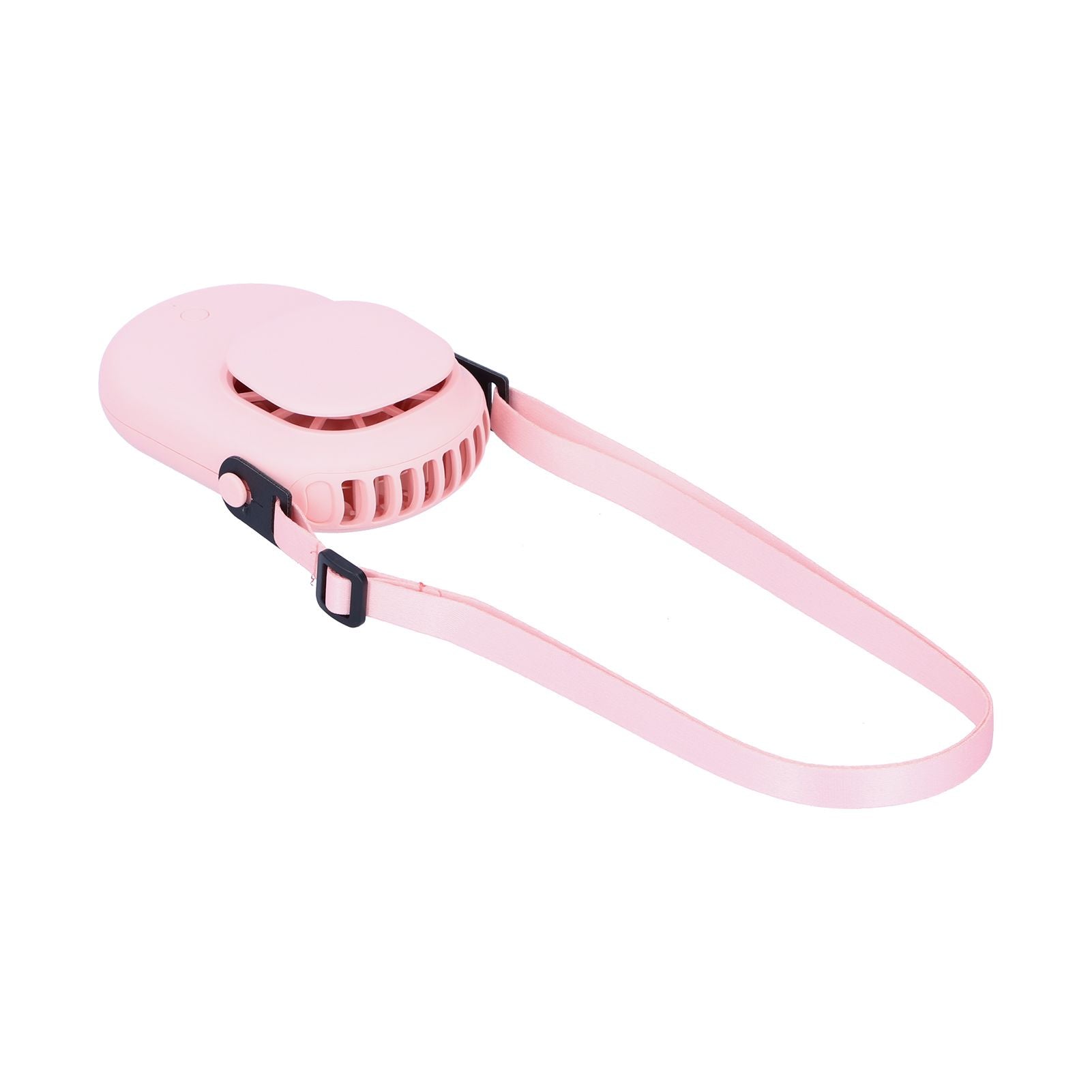 Neck Hanging Fan Mini Small Portable Silent Handheld Electric Fan for Home Office OutdoorPink