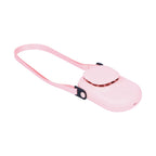 Neck Hanging Fan Mini Small Portable Silent Handheld Electric Fan for Home Office OutdoorPink