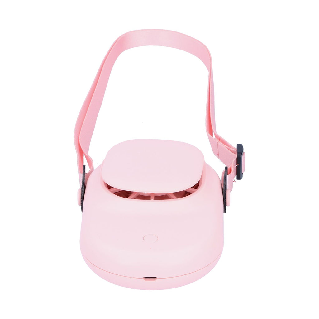 Neck Hanging Fan Mini Small Portable Silent Handheld Electric Fan for Home Office OutdoorPink