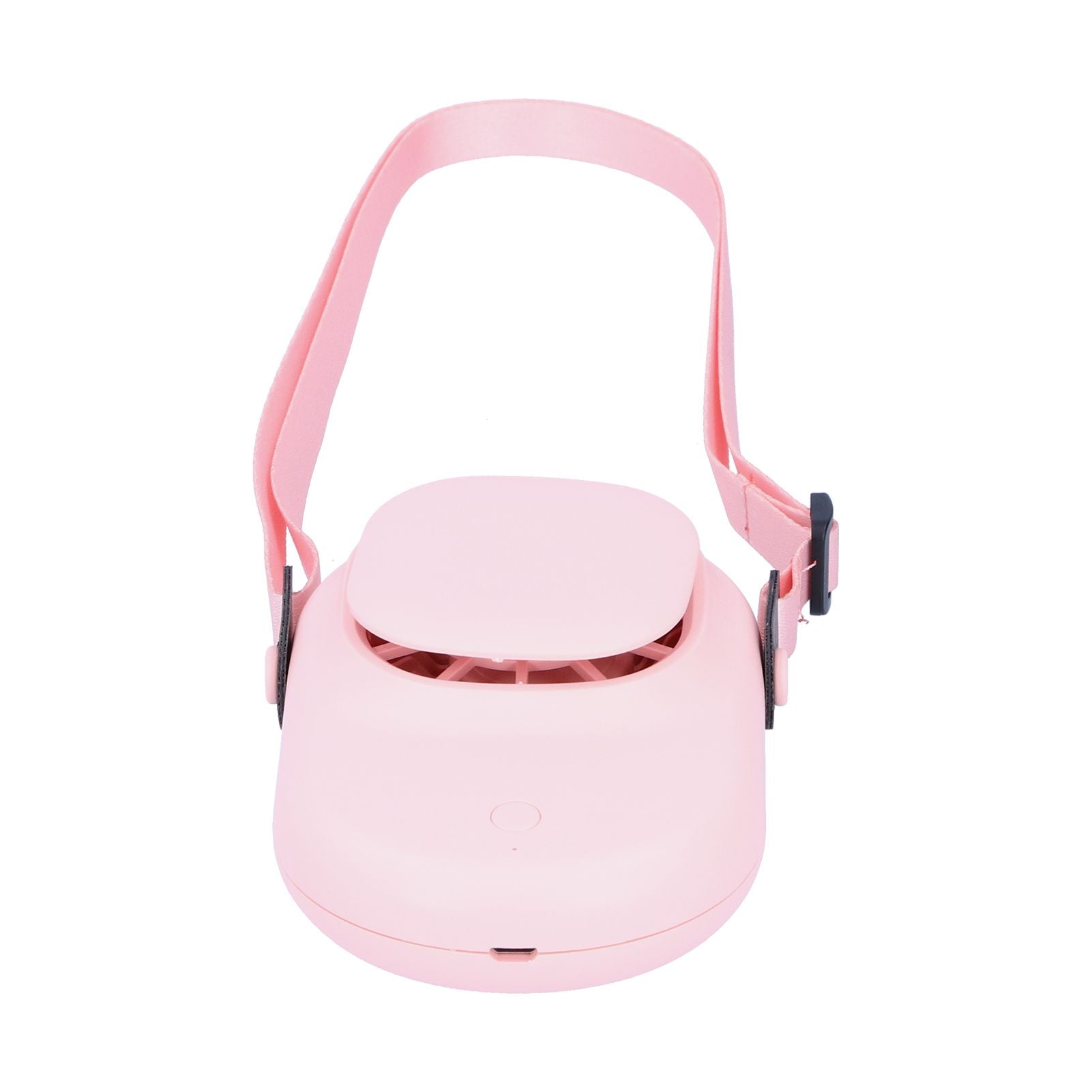 Neck Hanging Fan Mini Small Portable Silent Handheld Electric Fan for Home Office OutdoorPink