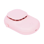 Neck Hanging Fan Mini Small Portable Silent Handheld Electric Fan for Home Office OutdoorPink