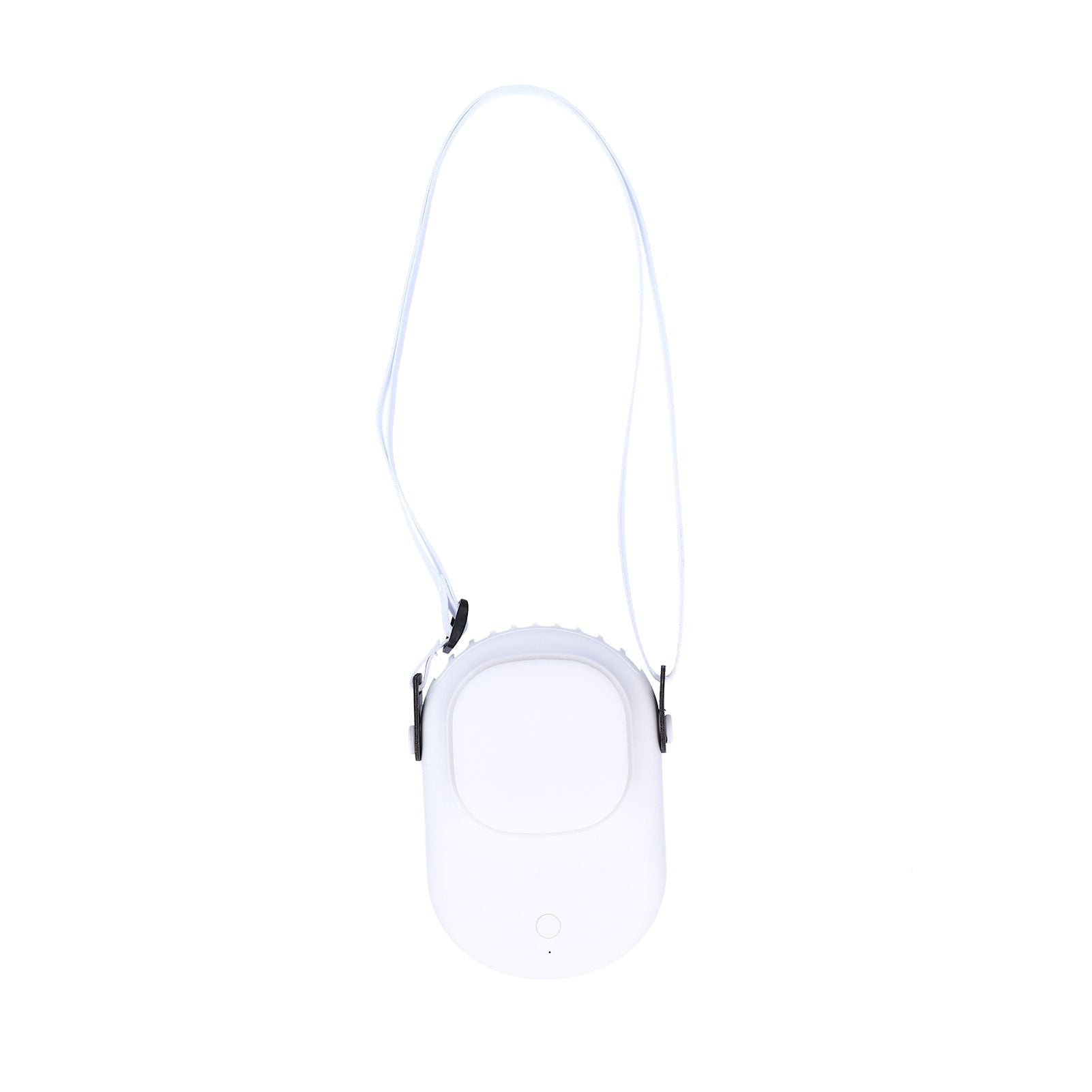 Neck Hanging Fan Mini Small Portable Silent Handheld Electric Fan for Home Office OutdoorWhite