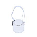 Neck Hanging Fan Mini Small Portable Silent Handheld Electric Fan for Home Office OutdoorWhite