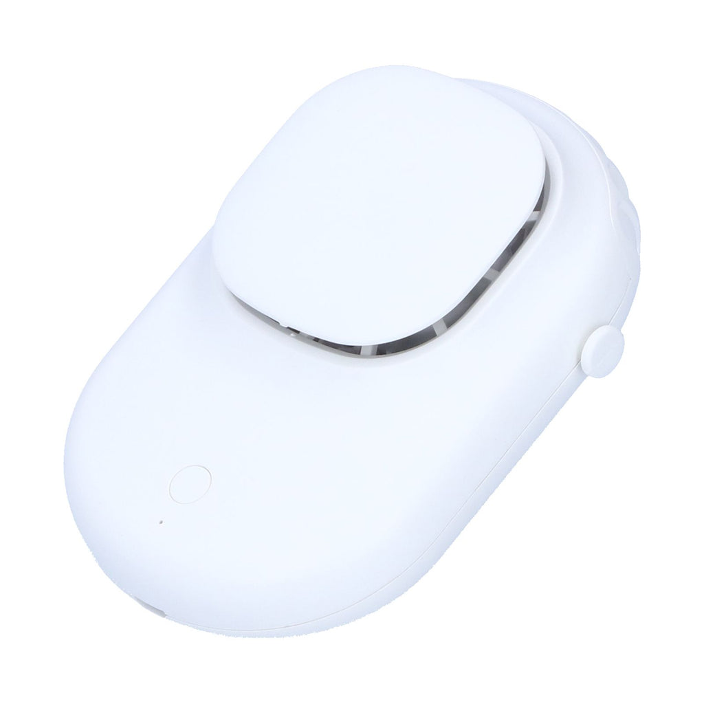 Neck Hanging Fan Mini Small Portable Silent Handheld Electric Fan for Home Office OutdoorWhite