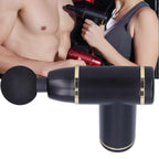Home Mini Massager Equipment Body Muscle Stimulator with 8 Speed for Muscle FitnessBlack