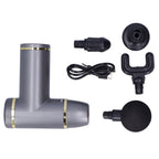 Home Mini Massager Equipment Body Muscle Stimulator with 8 Speed for Muscle FitnessGray