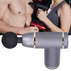 Home Mini Massager Equipment Body Muscle Stimulator with 8 Speed for Muscle FitnessGray