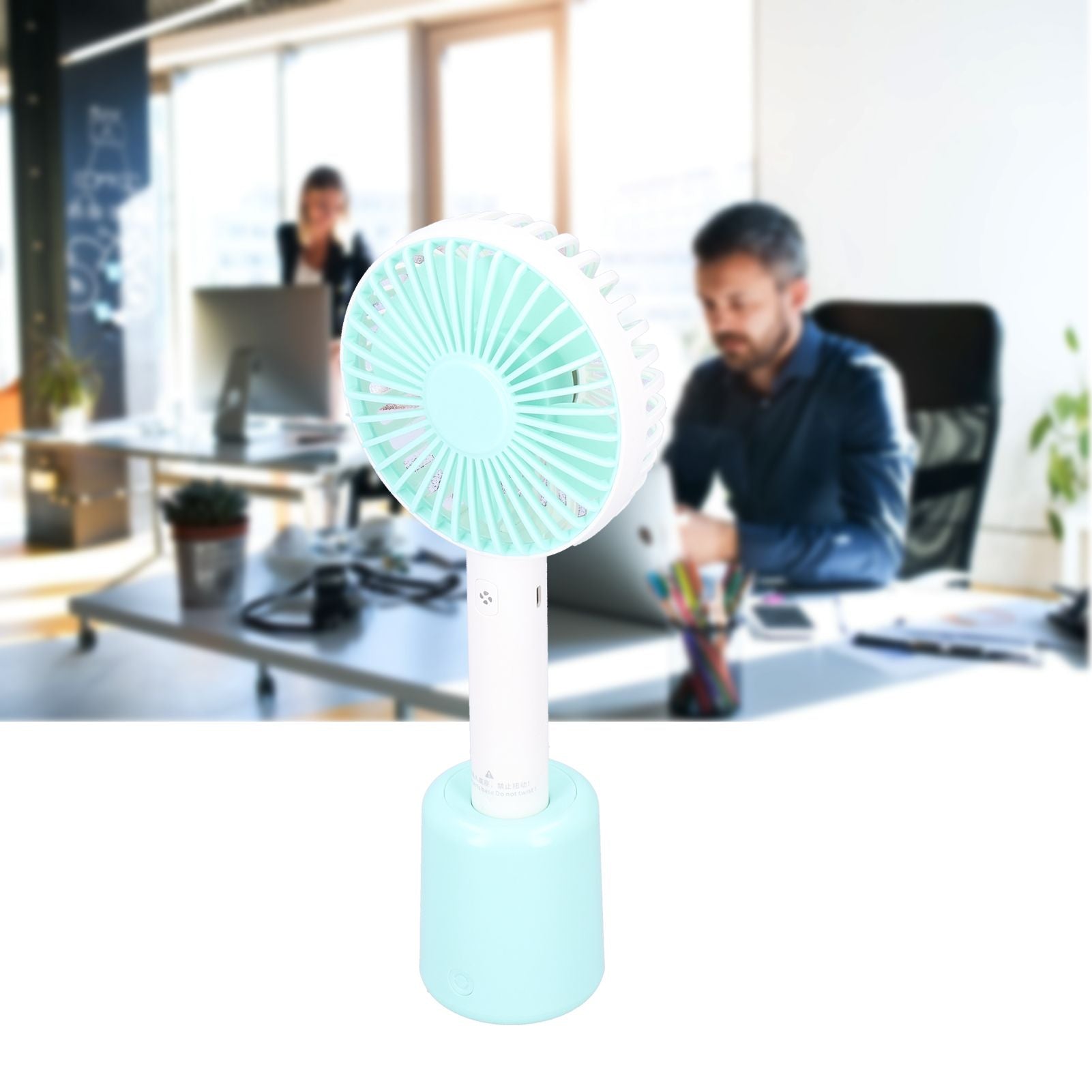 Compact Fan Portable USB Charging Handheld Fan for Household Office Outdoor