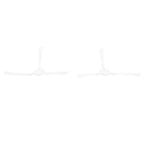 2PCS Side Brush Hair Brush Replacement Fit for OBOWAI Robot Sweeping Machine Parts