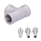 Beer Brewing Aerator Kit Stainless Steel Aeration Stone Tool Homebrew Accessories
