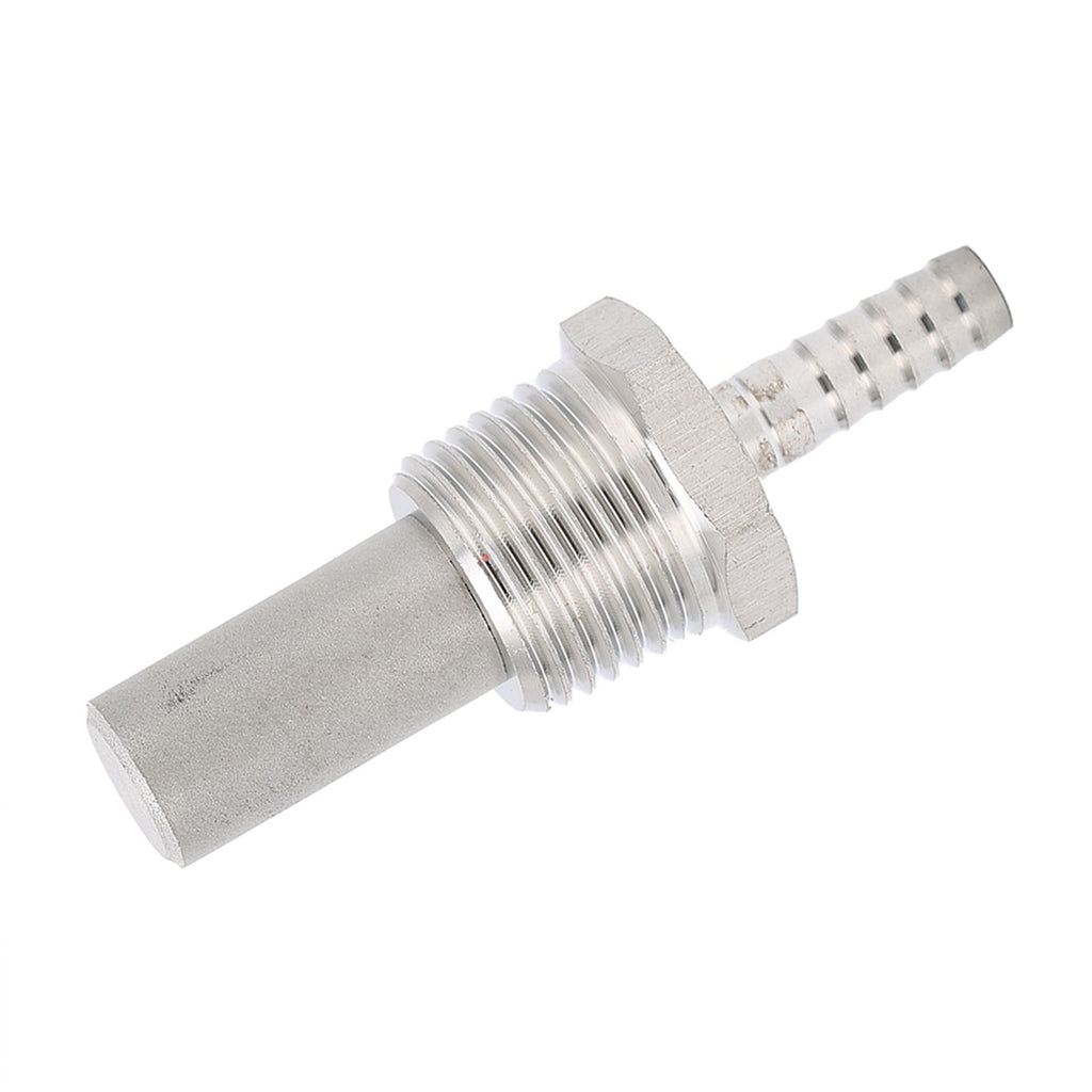 1/2 MPT Aeration Stone 0.5μm Stainless Steel Oxygenation Diffuser Home Brewing Supply