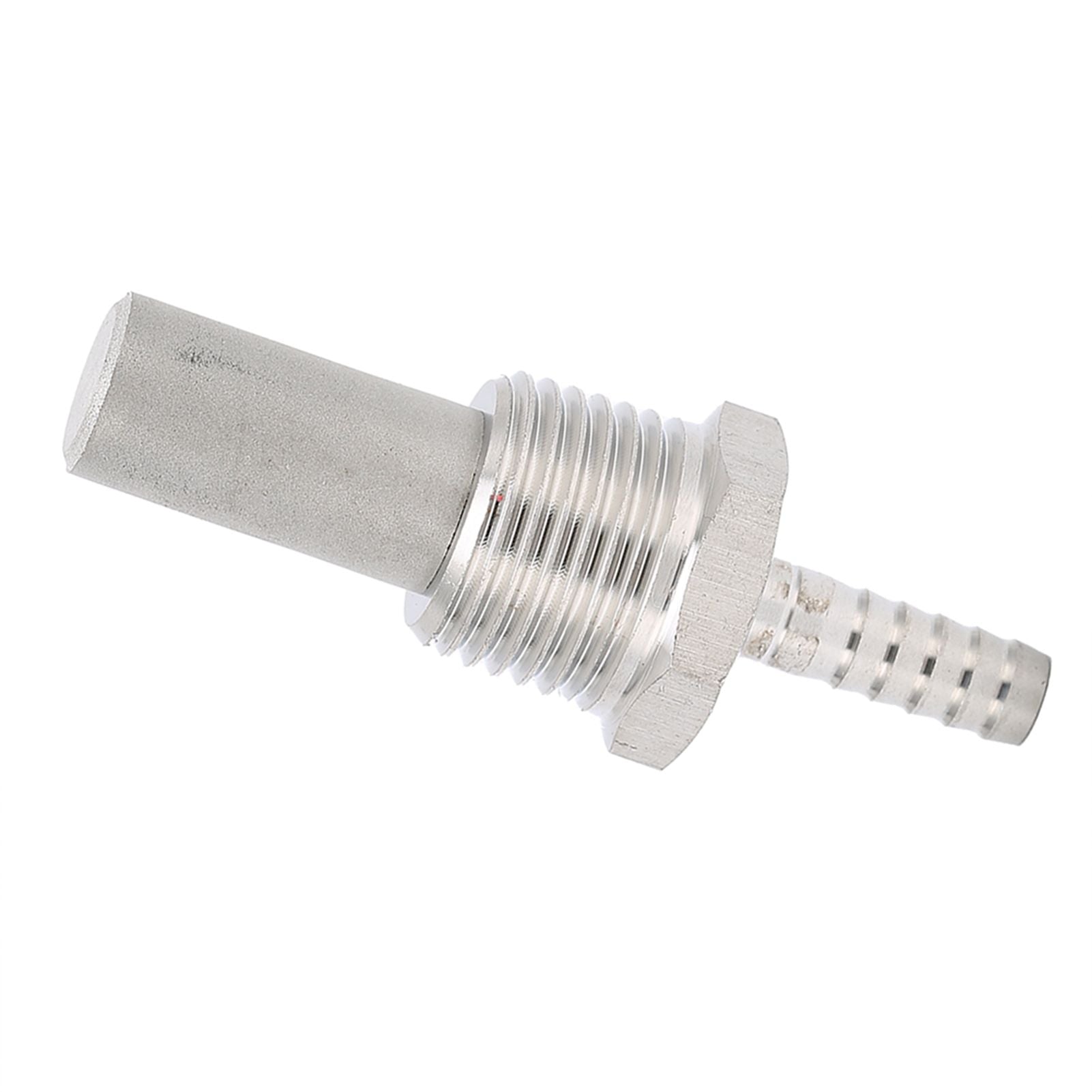 1/2 MPT Aeration Stone 0.5μm Stainless Steel Oxygenation Diffuser Home Brewing Supply