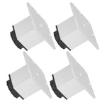 4Pcs Sofa Leg Aluminium Alloy Square Adjustable Cabinet Foot Furniture Hardware Fittings60mm