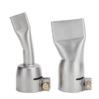 2Pcs Welding Gun Flat Nozzle 20mm Small 40mm Large Tip for Welder Tool Stainless Steel