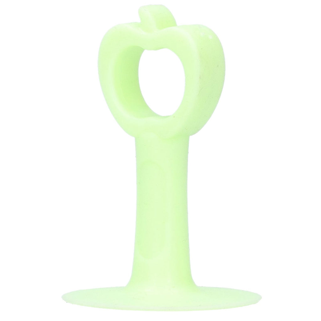 6PCS Door Stopper Anti‑Collision Silicone Wall Protection Home Bathroom Supplies Green