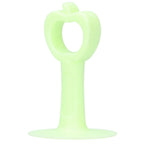 6PCS Door Stopper Anti‑Collision Silicone Wall Protection Home Bathroom Supplies Green