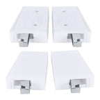 2Set Adjustable Cabinet Hanger with Mounting Plate Cupboard Furniture Hardware Parts